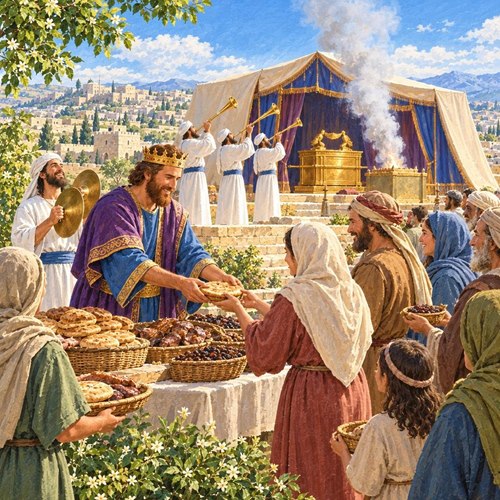 Illustration for 1 Chronicles 16