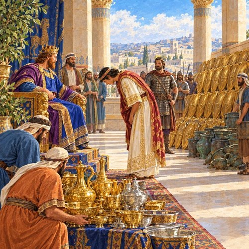Illustration for 1 Chronicles 18