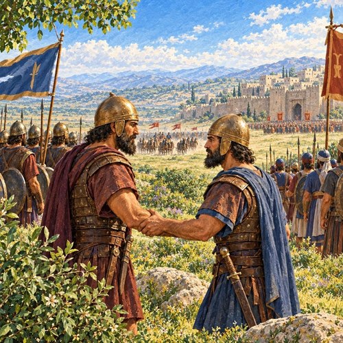 Illustration for 1 Chronicles 19