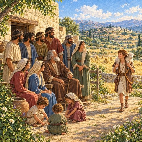 Illustration for 1 Chronicles 2