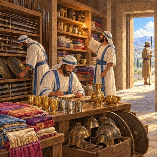 Illustration for 1 Chronicles 26