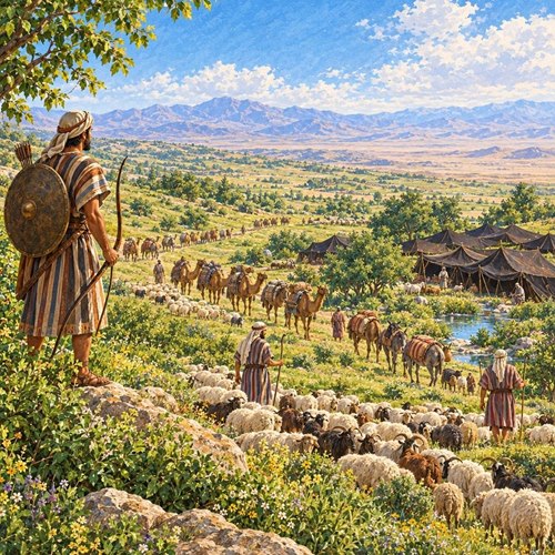 Illustration for 1 Chronicles 5
