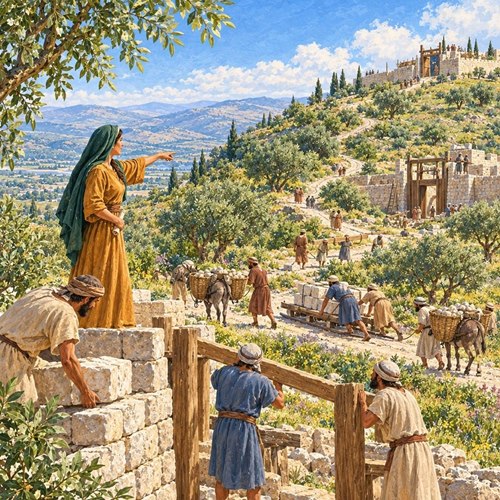 Illustration for 1 Chronicles 7