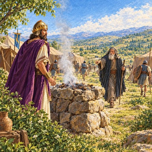 Illustration for 1 Samuel 13