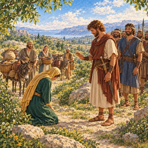 Illustration for 1 Samuel 25
