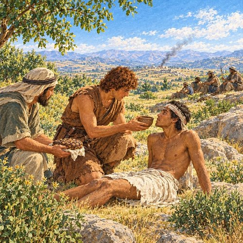 Illustration for 1 Samuel 30