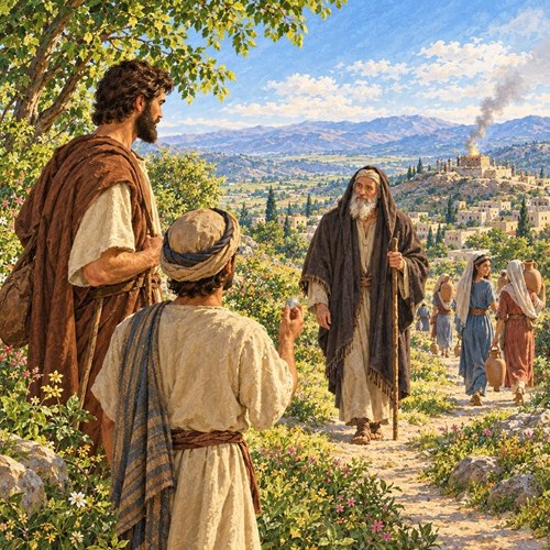 Illustration for 1 Samuel 9