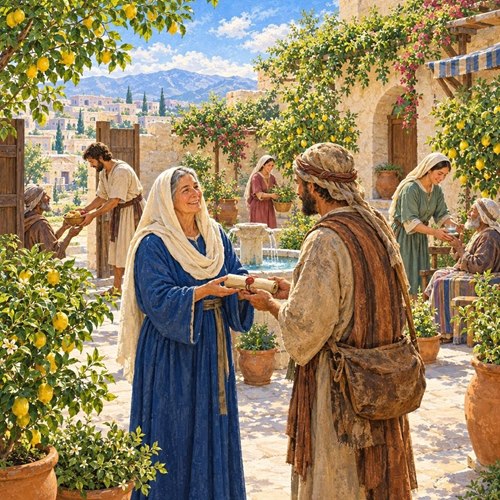 Illustration for 2 John 1