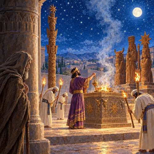 Illustration for 2 Kings 21