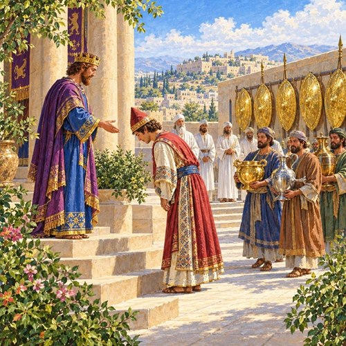 Illustration for 2 Samuel 8