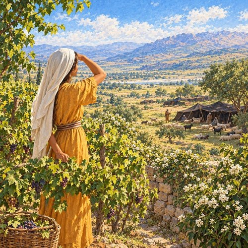Illustration for Song of Solomon 1